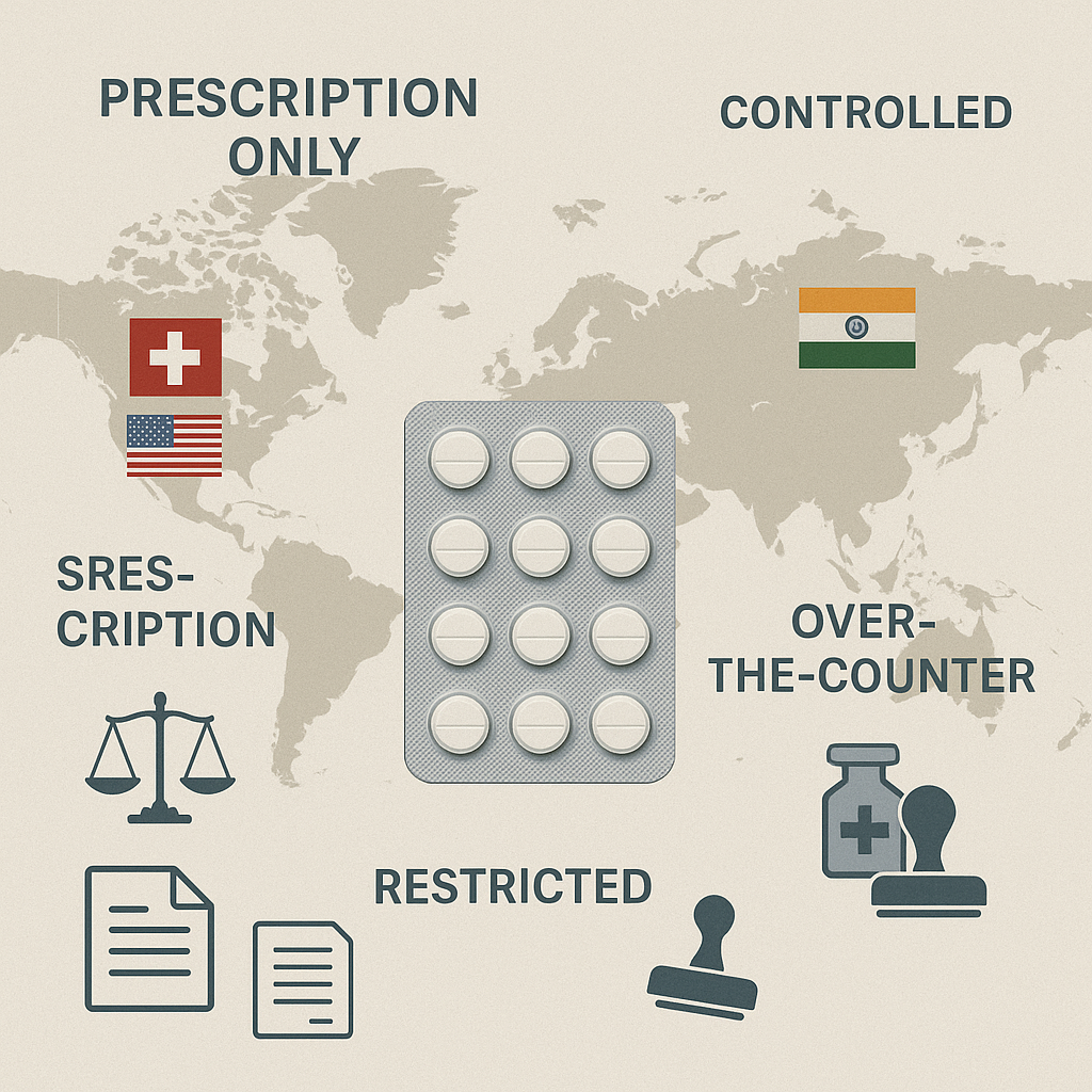 Legal Status of Provigil (Modafinil) in Switzerland and Worldwide
